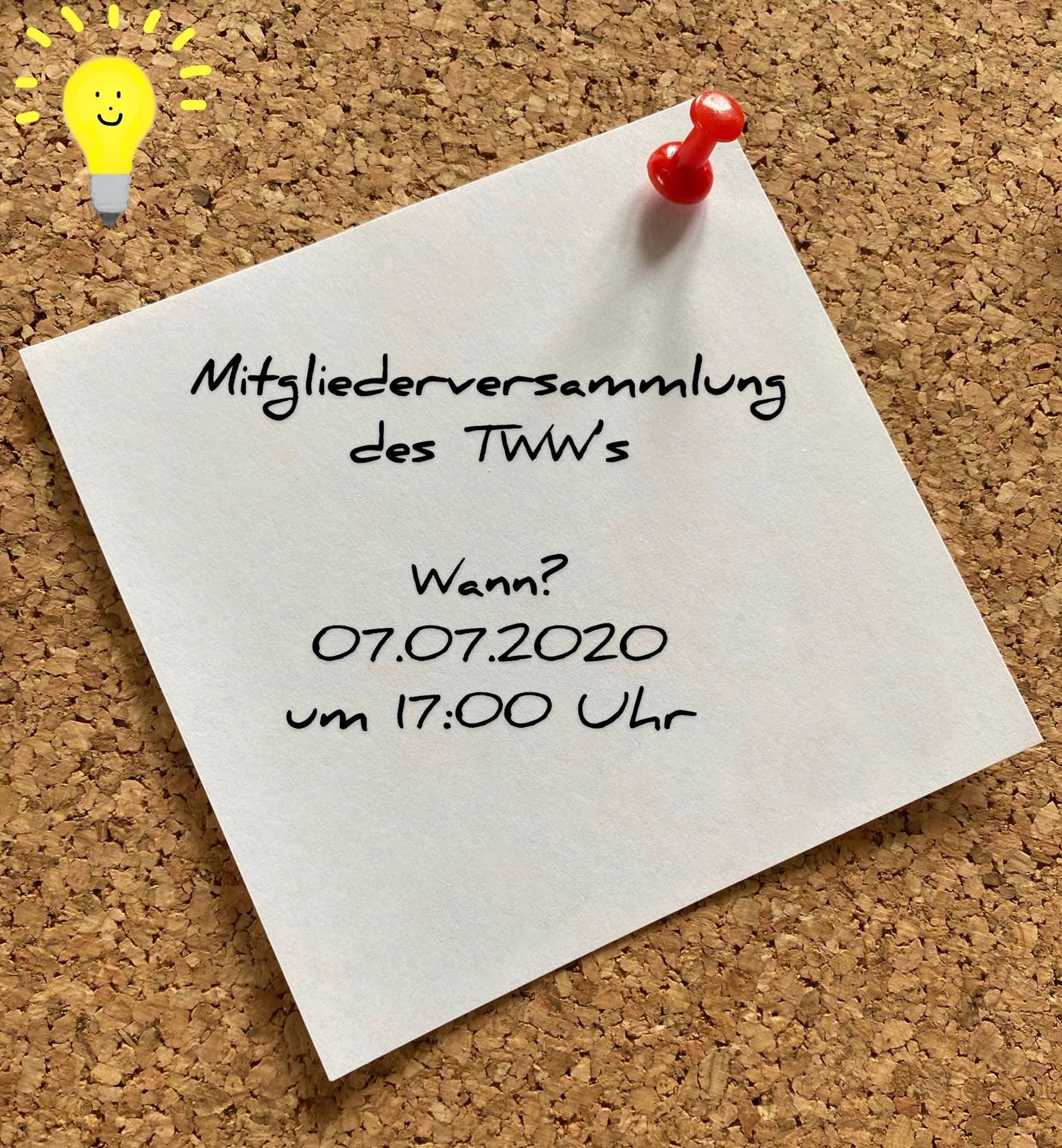 Mitgliedersammlung des TWW's