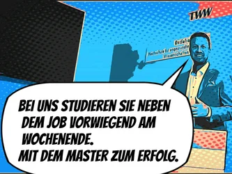Bei uns studieren Sie neben dem Job vorwiegend am Wochenende. Mit dem berufsbegleitenden Master zum Erfolg. Unter der Woche sind Sie im Job, am Wochenende studieren Sie für Ihre Karriere.